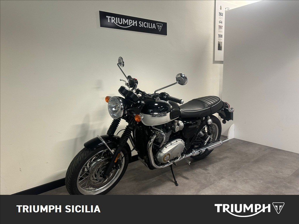 TRIUMPH Bonneville 1200 T120 Jet Black/Fusion White Abs E5