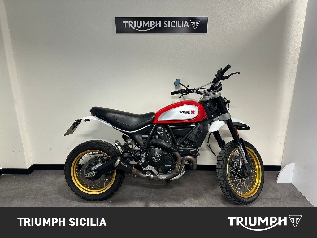 DUCATI Scrambler 800 Desert Sled Red