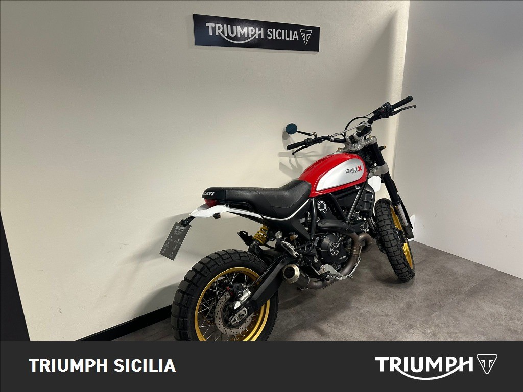 DUCATI Scrambler 800 Desert Sled Red