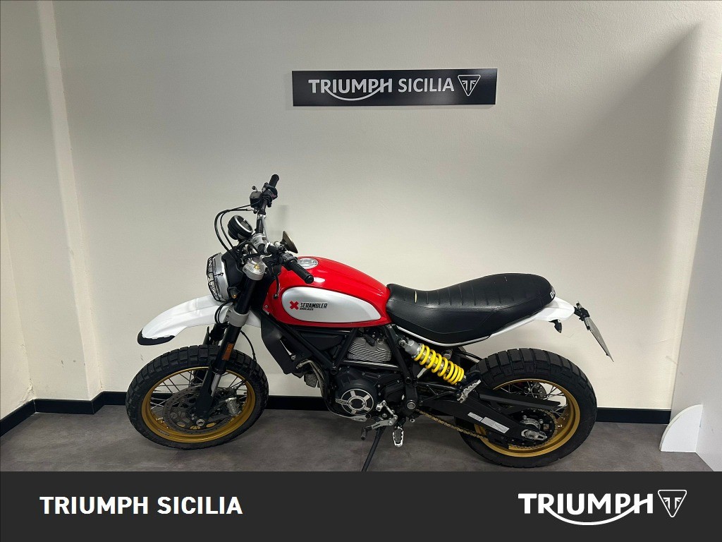 DUCATI Scrambler 800 Desert Sled Red