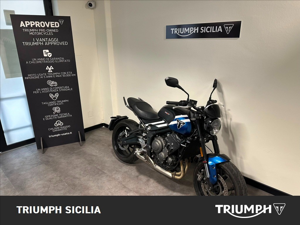 TRIUMPH Trident 660 Cobalt Blue / Sapphire Black Abs