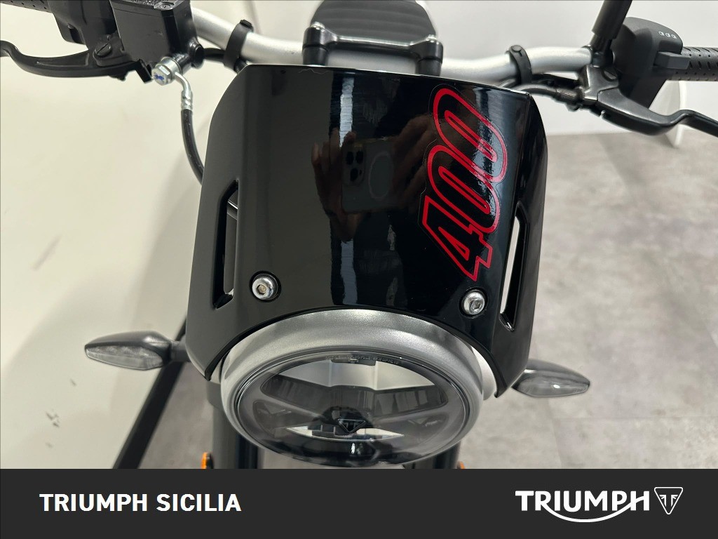 TRIUMPH Tracker 400 Aluminium Silver Abs