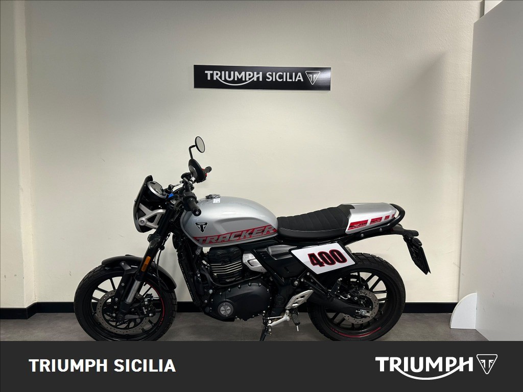 TRIUMPH Tracker 400 Aluminium Silver Abs