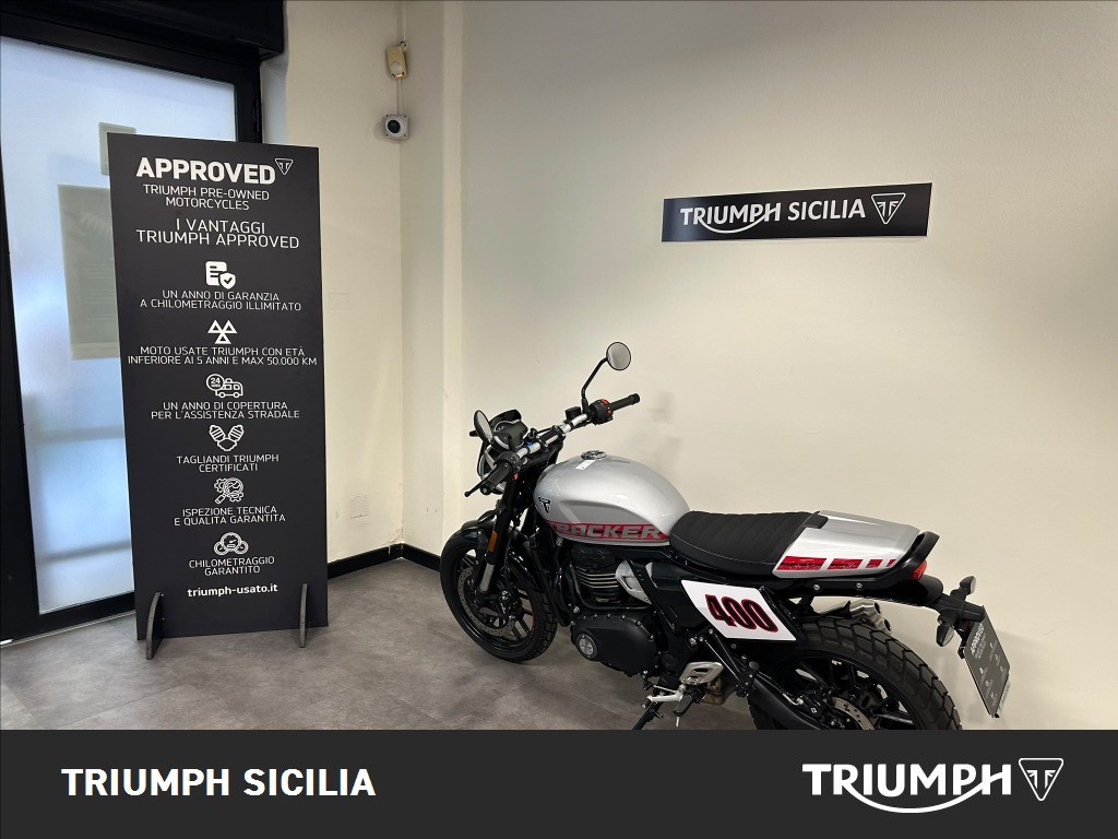 TRIUMPH Tracker 400 Aluminium Silver Abs