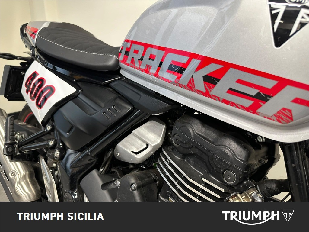 TRIUMPH Tracker 400 Aluminium Silver Abs